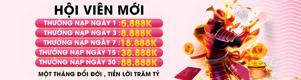 55mmoo tặng nạp tiền cho hội viên mới quà cực cao